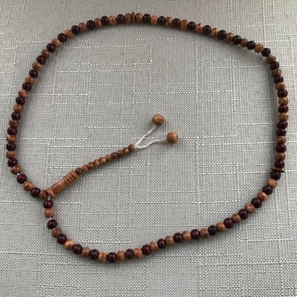 Real Wood Handmade Tasbeeh Muslim Prayer Beads Tasbeh Pray Beads - Picture 3 of 9